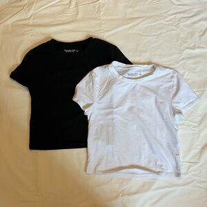 Abercrombie & Fitch cropped tees